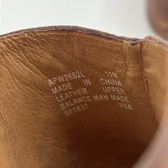 ROCKPORT BROWN LEATHER SIZE 11 WOMENS 3” HEEL SLIDE SANDALS - Picture 8 of 13